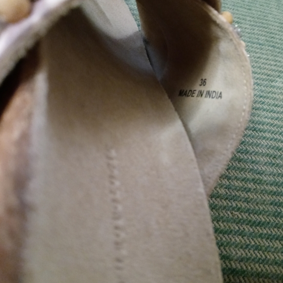 Anthropologie Marnie Embellished Slide 🆕Sandals With 80 Rhinestones.🚢⛵🚤 - Picture 2 of 16